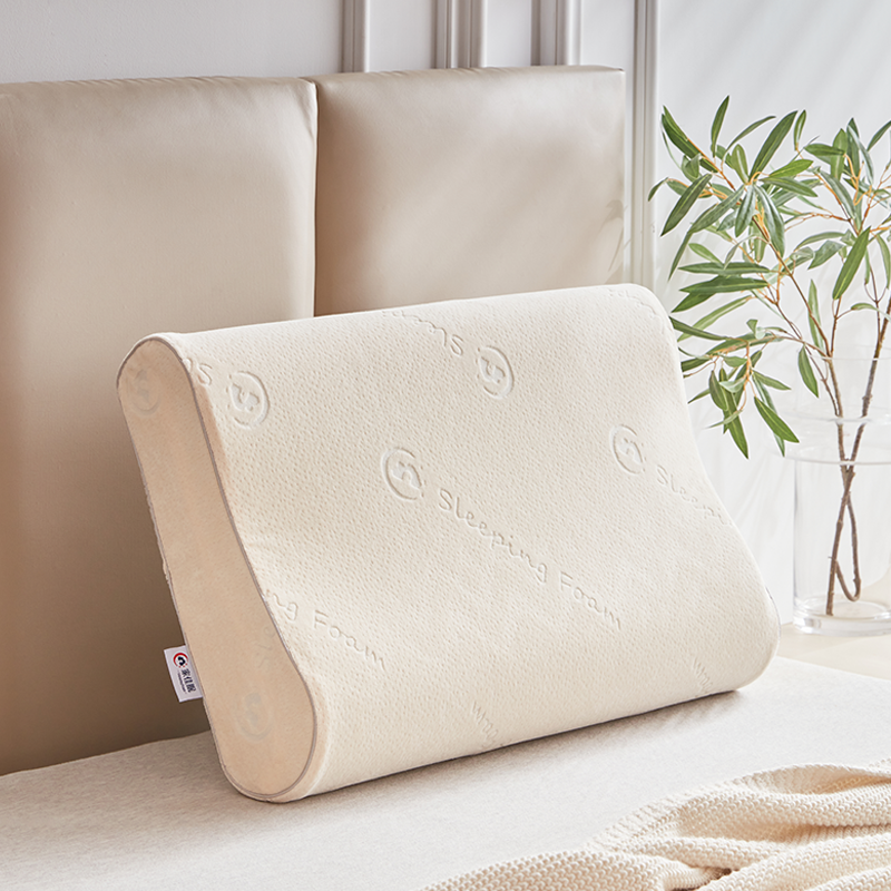Single-size Contour Memory Foam Pillows