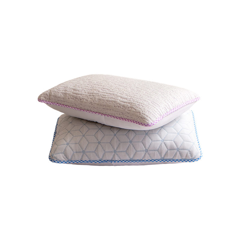 Crumb Memory Foam Pillows with Patterned Embossing