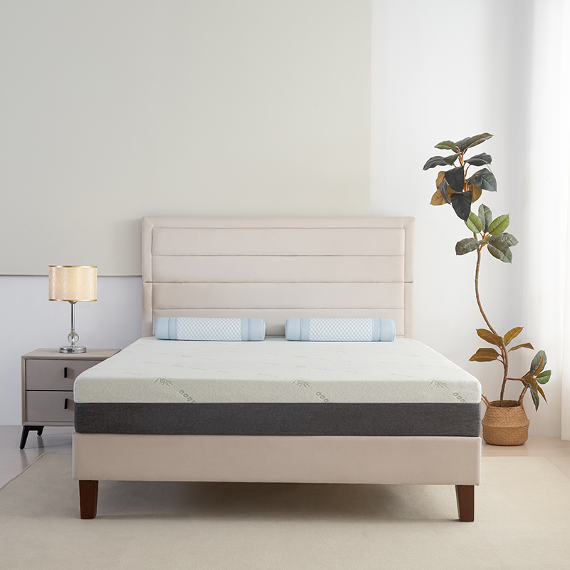 Traditional Memory Foam Mattress with Bamboo Print